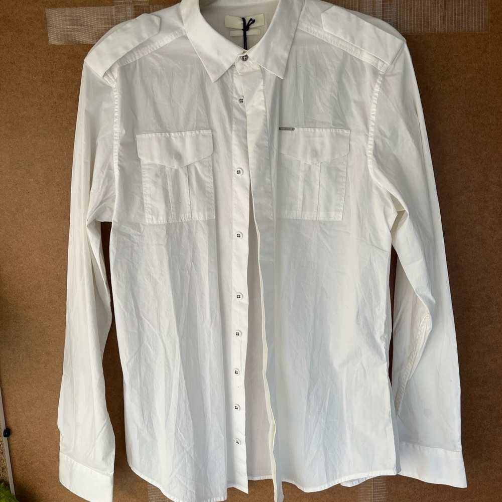 Diesel long sleeve slim fit long sleeve button up #designer